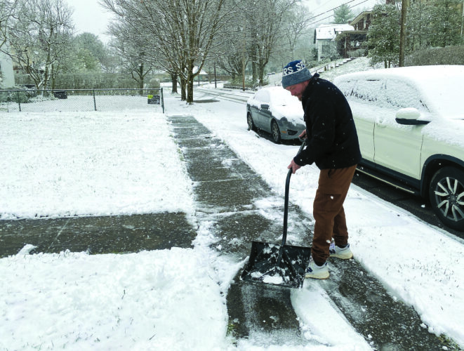 Snow Running Way More snow on the way for Monday - The Times Leader
